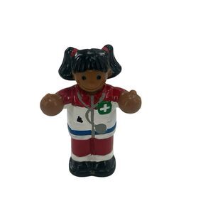 Flip N Tip WOW Toy Figures 2.25" Nina Paramedic Robins Medical Fast Shipping